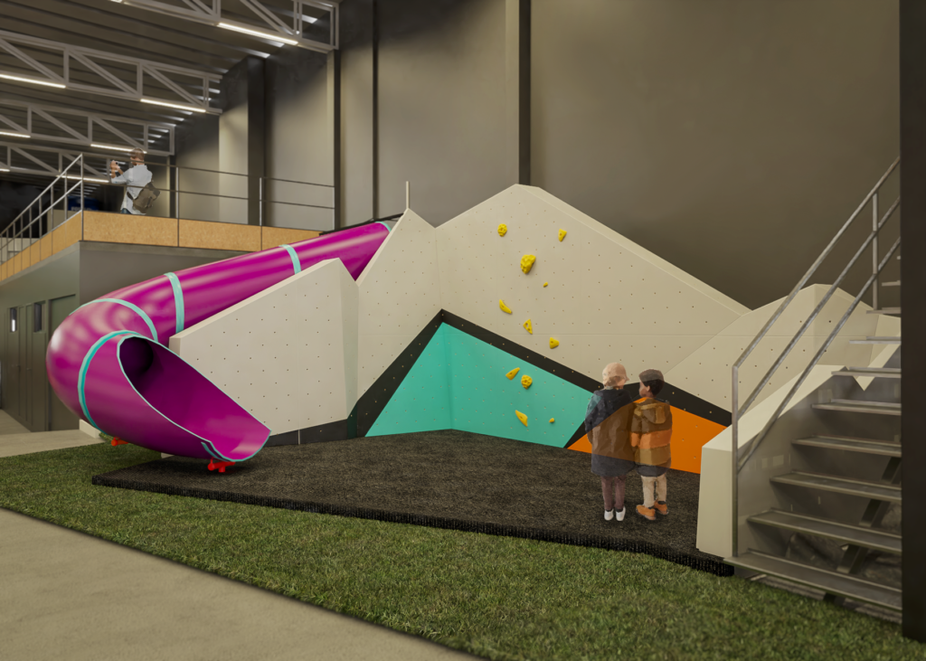 projeto parede de escalada recreativa